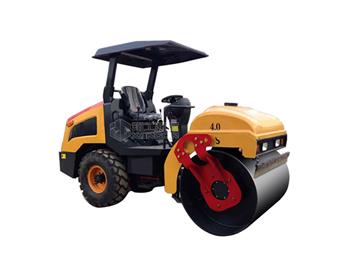 XZD-4.0单钢轮夹板振动压路机